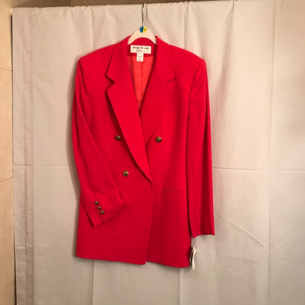 RENA ROWAN- NEW TAG ON  Elegant red jacket